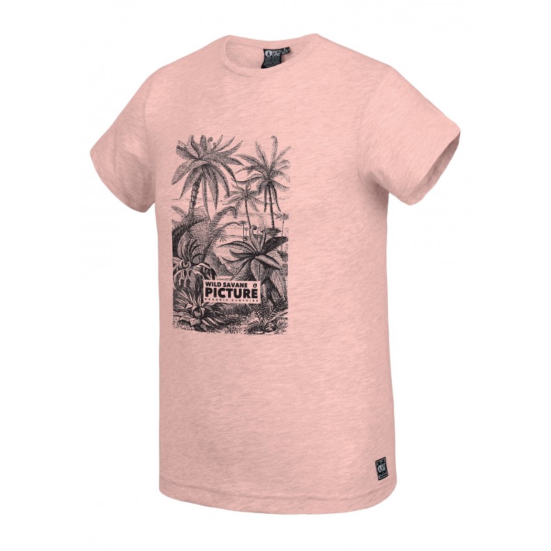 PICTURE ORGANIC T-SHIRT PAUL CRYSTAL PINK