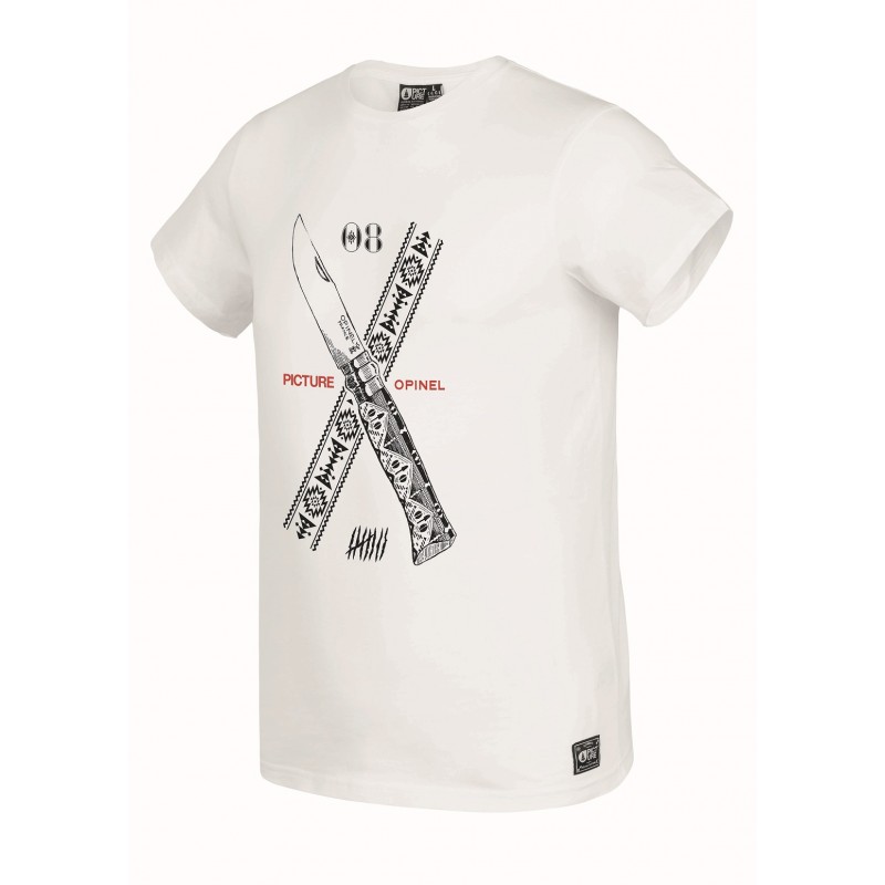PICTURE T-SHIRT OPINEL WHITE