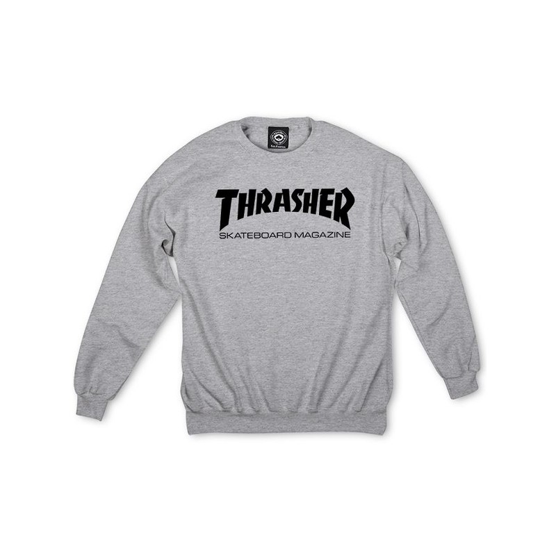 THRASHER CREW SKATE MAG GREY