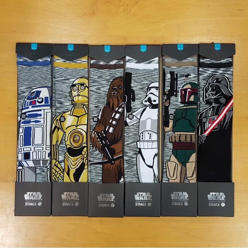 STANCE X STAR WARS PACK DE 6 PAIRES DE CHAUSSETTES COLLECTOR