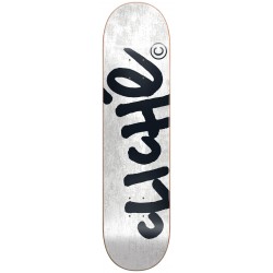 CLICHE 8.0" PLATEAU HANDWRITTEN RHM WHITE  SKATEBOARD