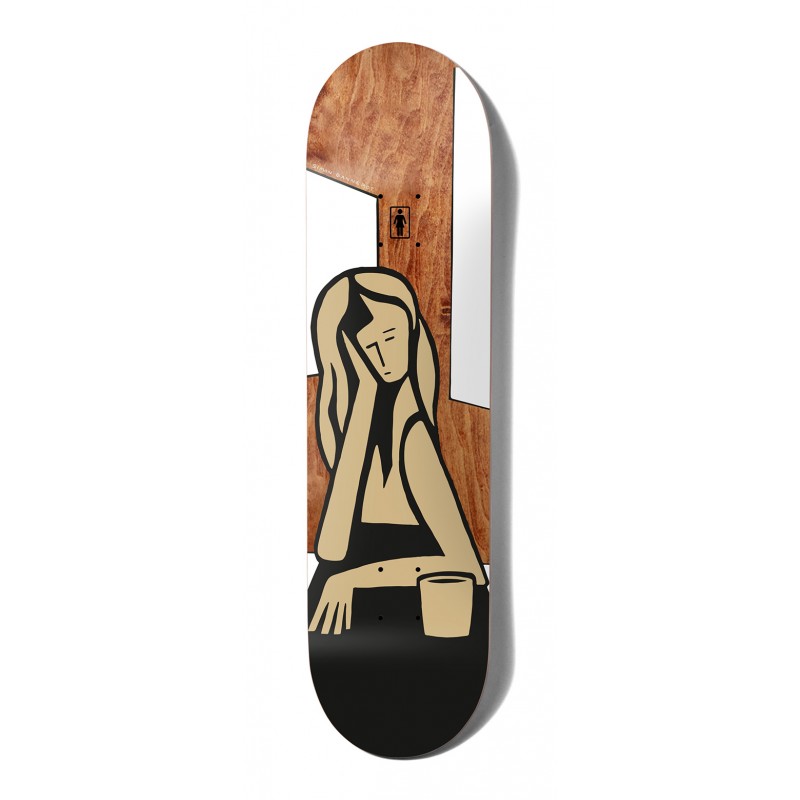 GIRL 8.25" PLATEAU ONE OFF BANNEROT CONTEMPLATION SKATEBOARD DECK