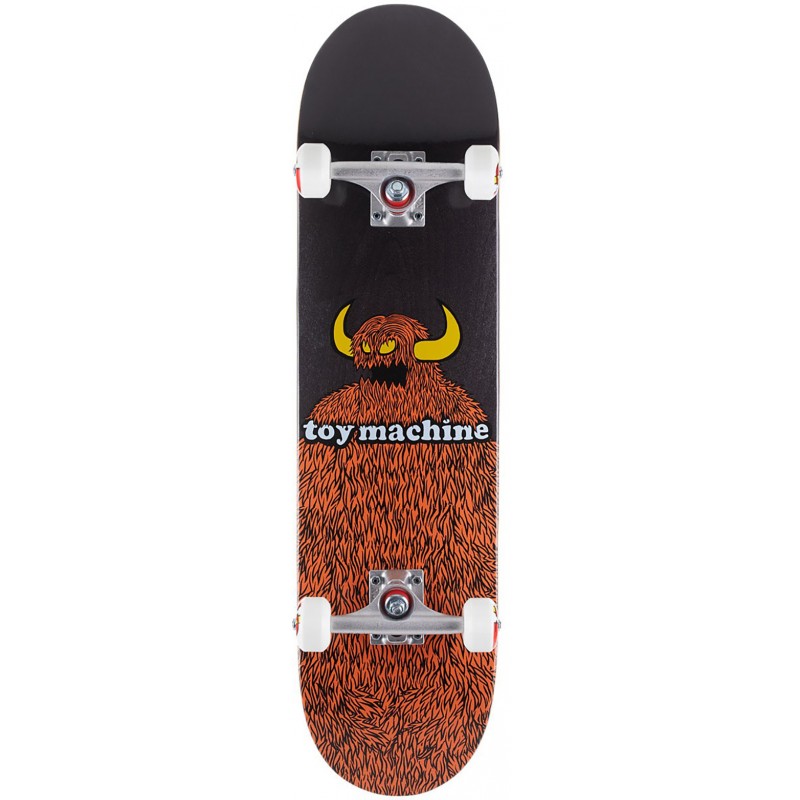 TOY MACHINE 8.25" COMPLETE FURRY MONSTER SKATEBOARD