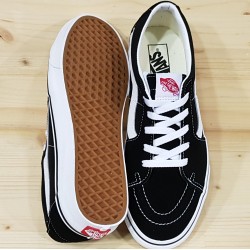 VANS SK8-LOW BLACK WHITE