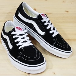 VANS SK8-LOW BLACK WHITE