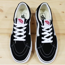 VANS SK8-LOW BLACK WHITE