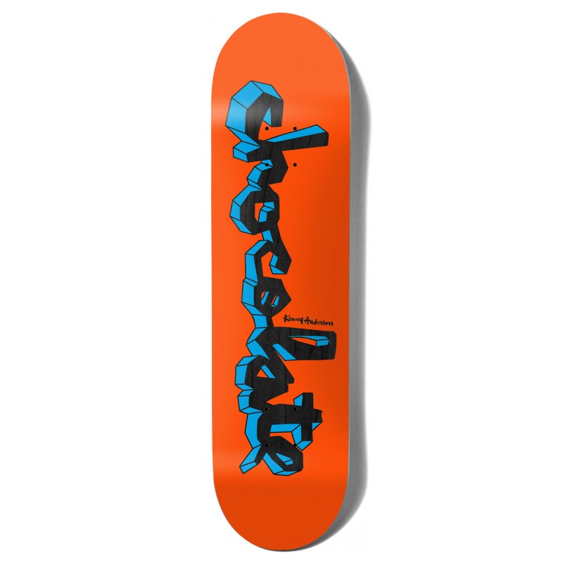 CHOCOLATE DECK 8.0" LIFTED CHUNK ANDERSON PLATEAU SKATEBOARD