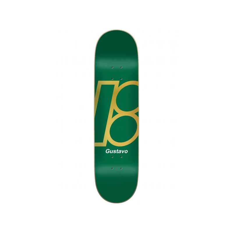 PLAN B PLATEAU 8.0" TEAM FOIL GUSTAVO FELIPE SKATEBOARD