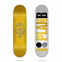 PLAN B PLATEAU 8.25" SNAKE SKIN SKATEBOARD