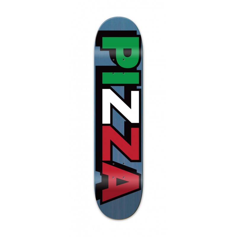 PIZZA PLATEAU 8.375" TRI LOGO VENEER SKATEBOARD