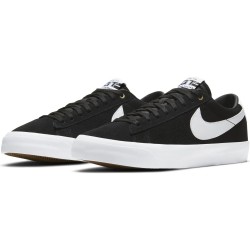 NIKE SB BLAZER LOW PRO GT #002 BLACK WHITE