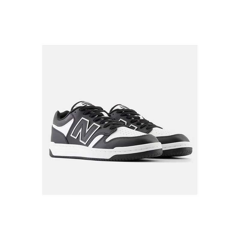 NEW BALANCE BB480 LBA WHITE BLACK