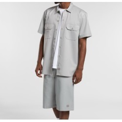 DICKIES CHEMISE WORK SHIRT MANCHES COURTES ULTIMATE GRAY