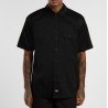 DICKIES CHEMISE WORK SHIRT MANCHES COURTES BLACK