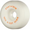 MINI LOGO 4 x WHEELS 54 MM A-CUT 101A WHITE ROUE SKATEBOARD