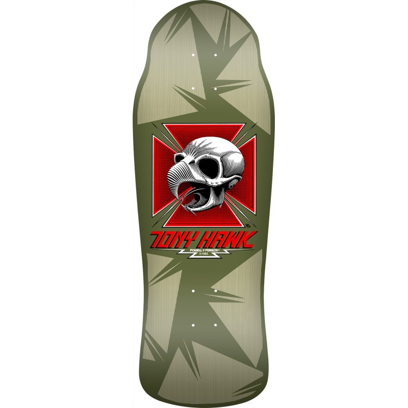 POWELL PERALTA DECK 10" BONES BRIGADE DECK REISSUE TONY HAWK POWELL PERALTA DECK 10" BONES BRIGADE DECK REISSUE TONY HAWK