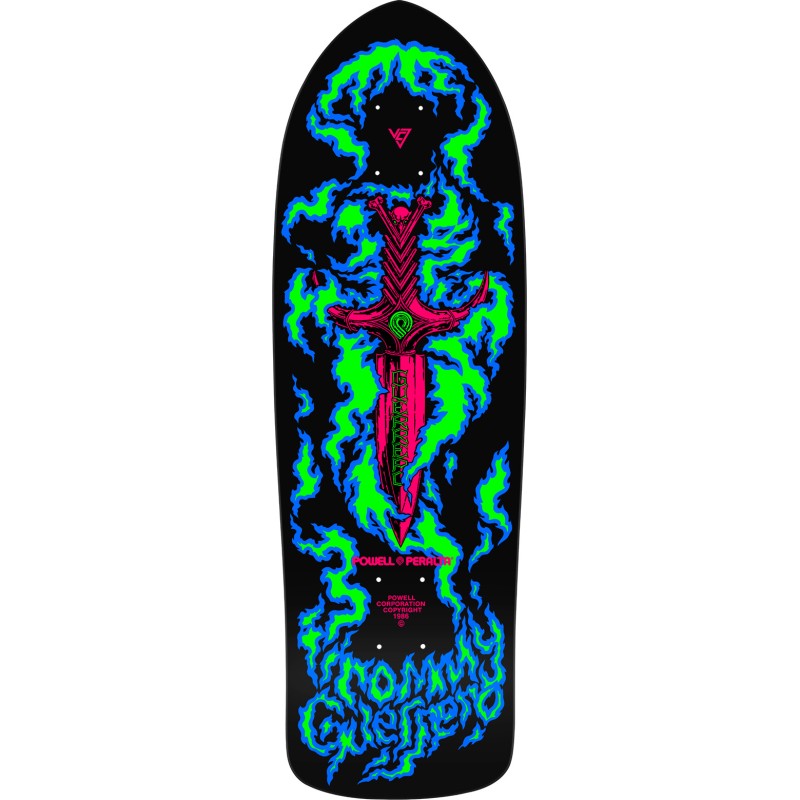 POWELL PERALTA DECK 10" BONES BRIGADE DECK BLACKLIGHT GUERRERO POWELL PERALTA DECK 10" BONES BRIGADE DECK BLACKLIGHT GUERRERO