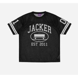 JACKER Jersey COLLEGE MESH BLACK DROP RADIORAMA