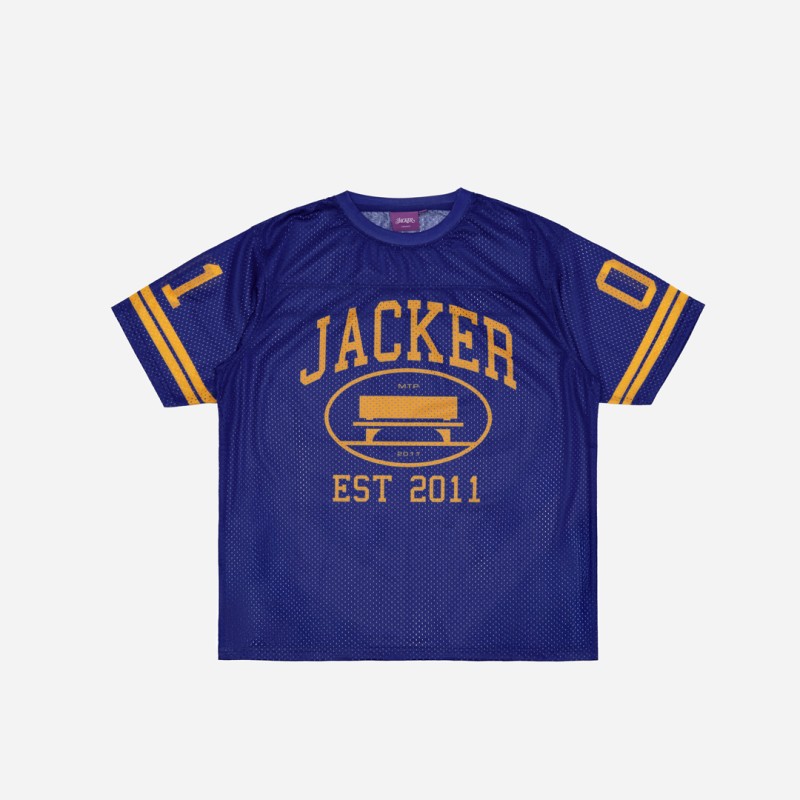 JACKER Jersey COLLEGE MESH BLUE RADIORAMA